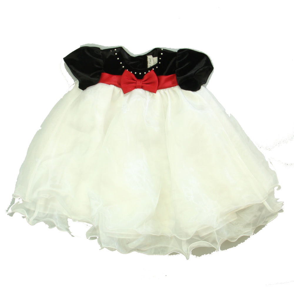 Rare, Too! Girls Black | Red | White Special Occasion Dress size: 24 Months